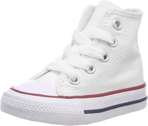 Converse Chuck Taylor All Star High top Infants Casual Shoes Optical White 7j253 (6 M US)