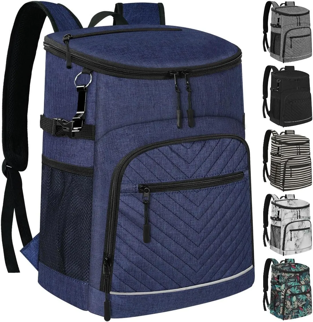 Cooler Backpack Insulated Leakproof Waterproof Backpack Cooler Bag 30/45 Cans, Large Capacity Lightweight Travel Camping Beach Backpack Cooler Ice Chest for Men and Women