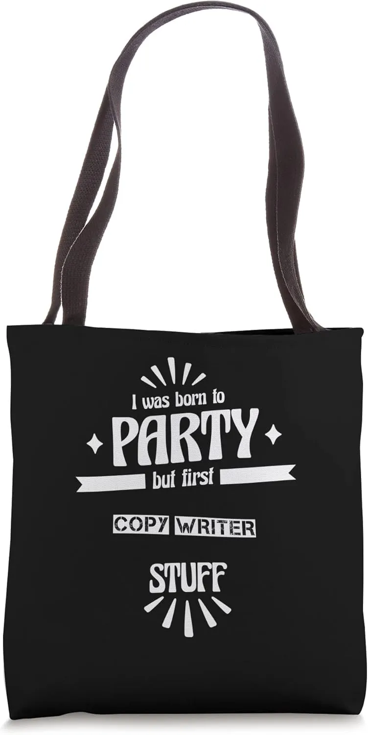 Copy Writer Funny Disigned Gift for Job Appreciation Tote Bag