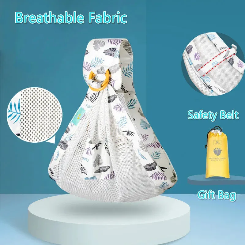 Cotton Newborn Safety Ring Kerchief Comfortable  Baby Carrier