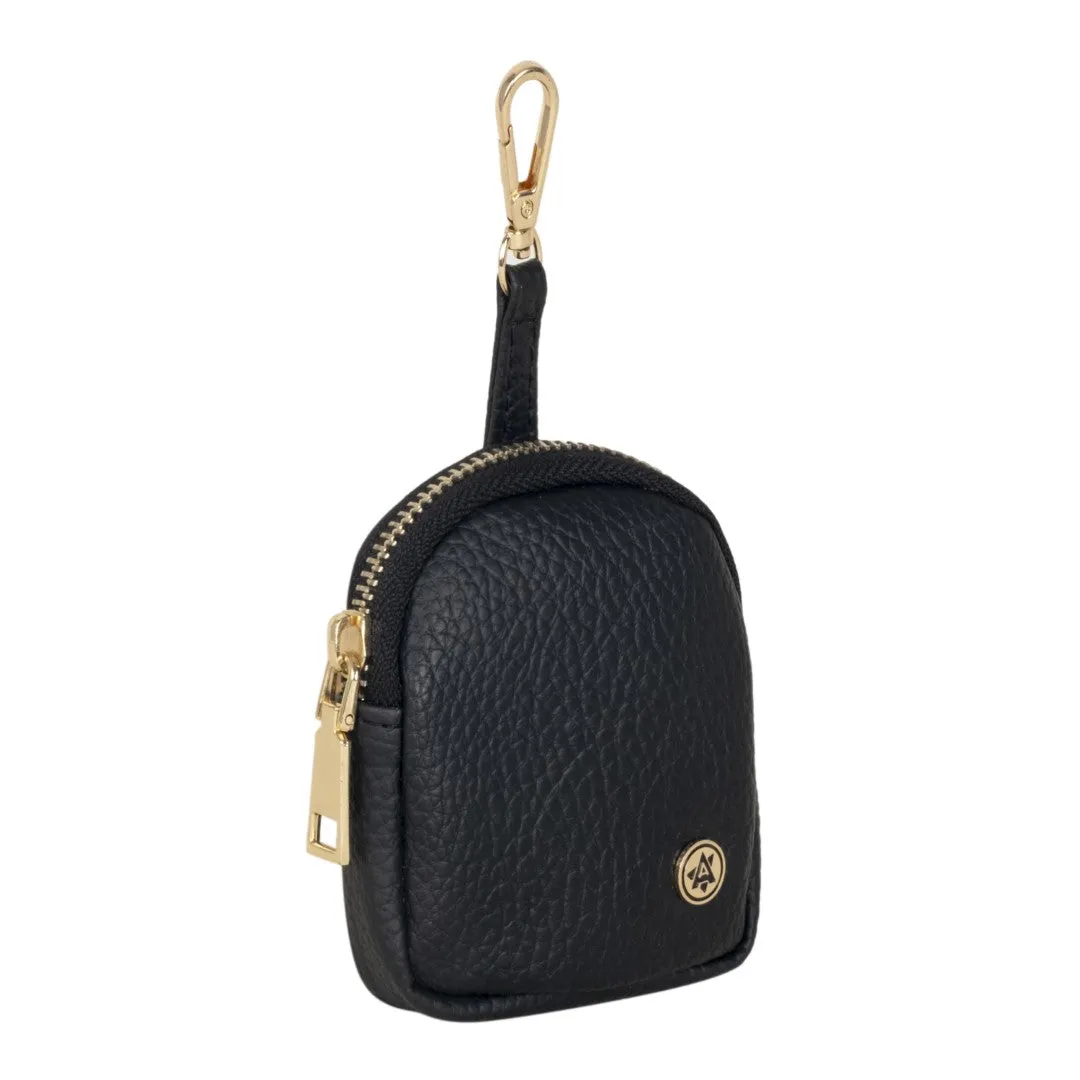 Crecent Moon Bag & Wristlet Wallet-Eyeglass Case Black(Combo)