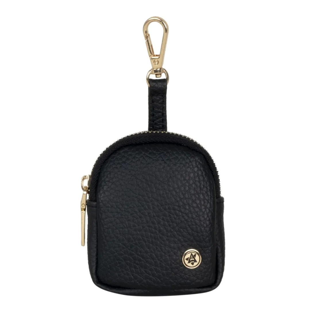 Crecent Moon Bag & Wristlet Wallet-Eyeglass Case Black(Combo)