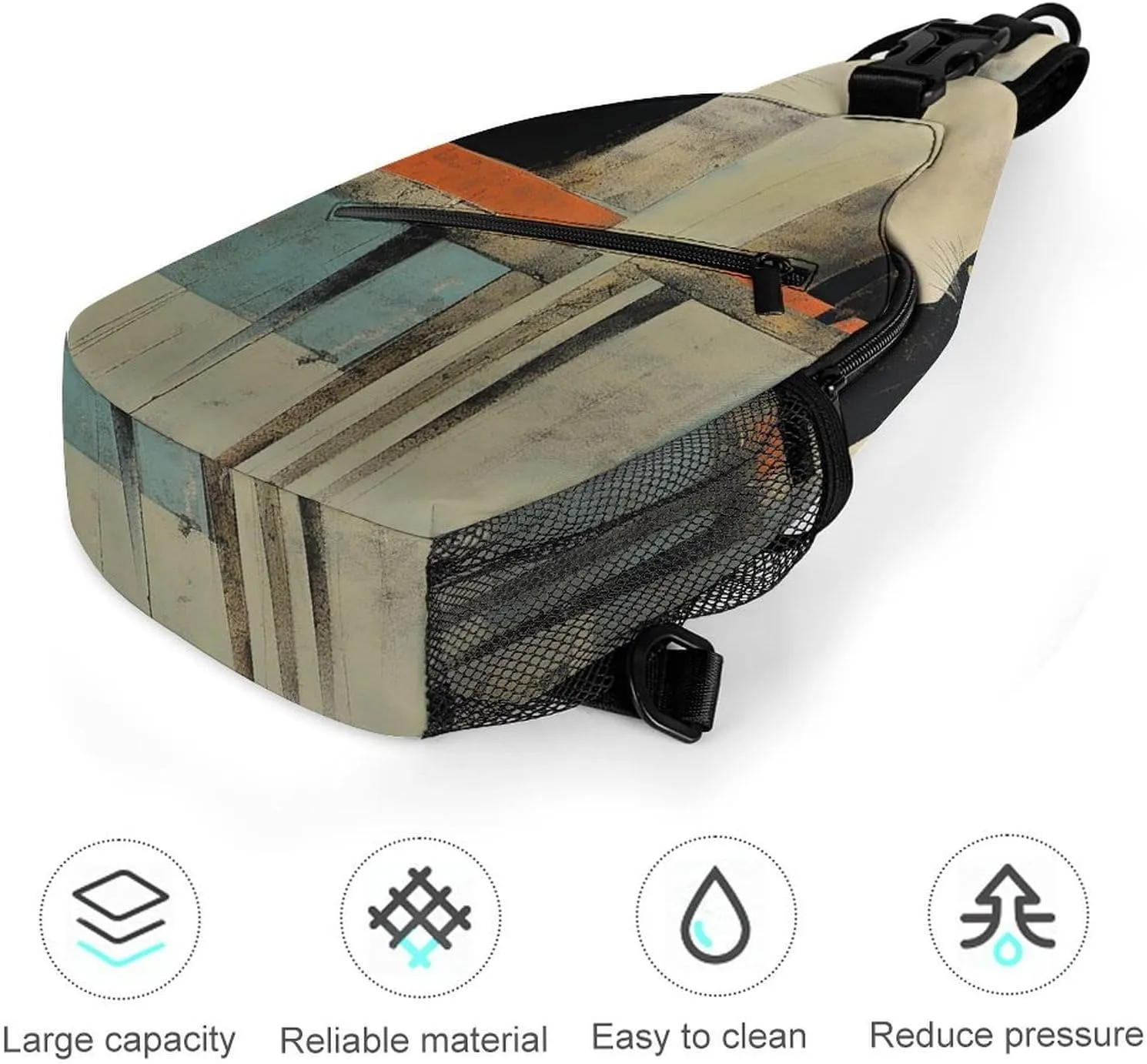 Crossbody Bag for Women Men Chest Bag Cool Dolphin Sling Bag Crossbody Shoulder Bag Sling Backpack