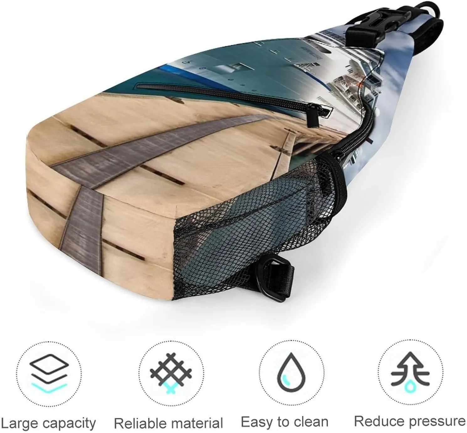 Crossbody Bag for Women Men Chest Bag Cute Sloth Sling Bag Crossbody Shoulder Bag Sling Backpack