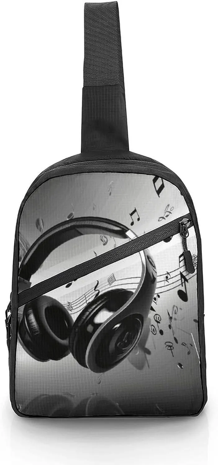 Crossbody Bag for Women Men Chest Bag New Year Pyrotechnics Sling Bag Crossbody Shoulder Bag Sling Backpack