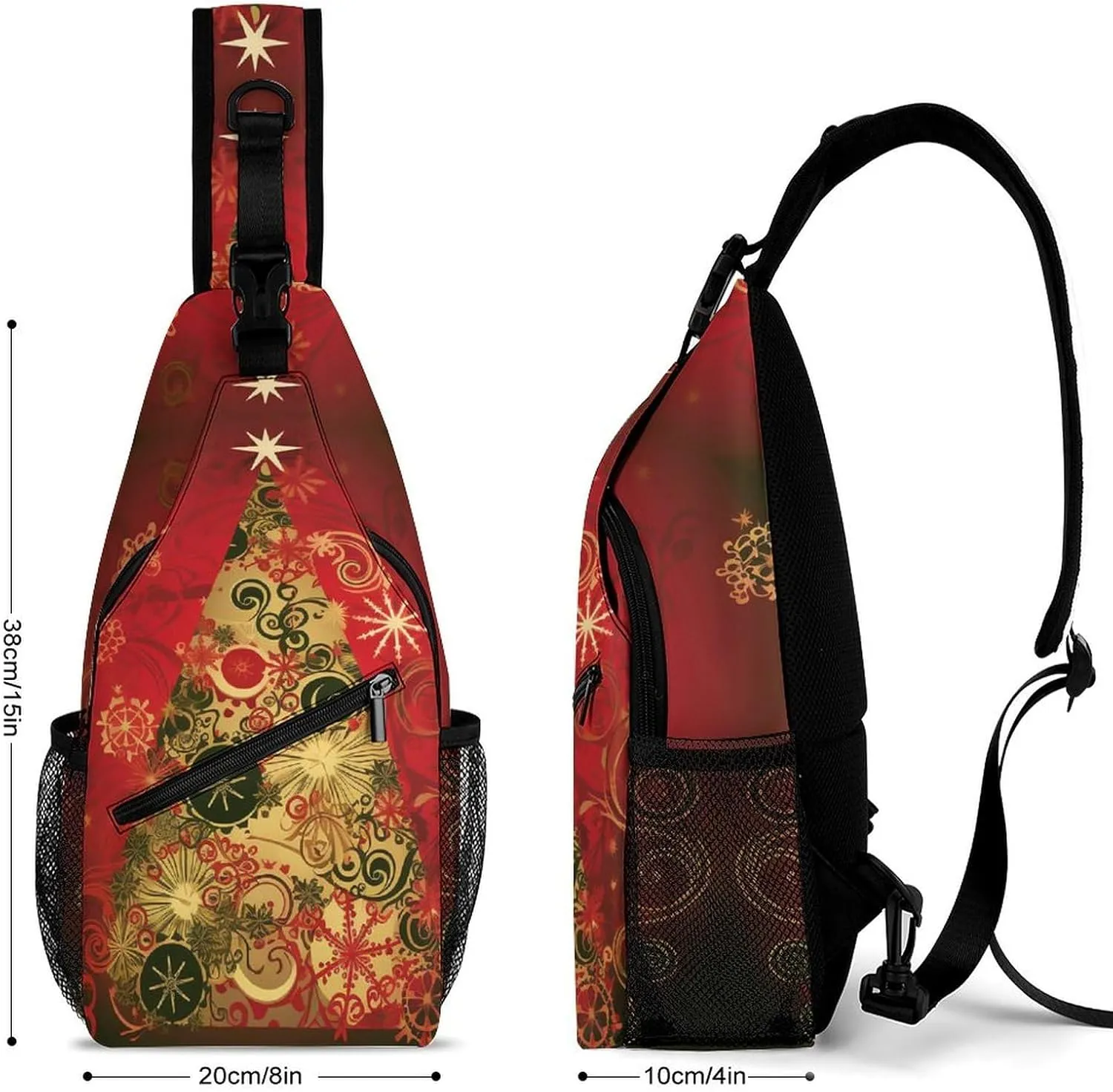 Crossbody Bag for Women Men Chest Bag Pirate Skull Sling Bag Crossbody Shoulder Bag Sling Backpack