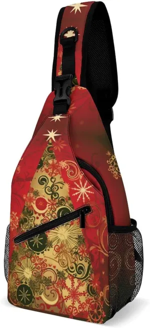 Crossbody Bag for Women Men Chest Bag Pirate Skull Sling Bag Crossbody Shoulder Bag Sling Backpack