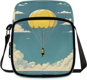 Crossbody Bag Small Sling Backpack Shoulder Bags Chest Pack Cross Body Daypack Artistic Football Belt Purse