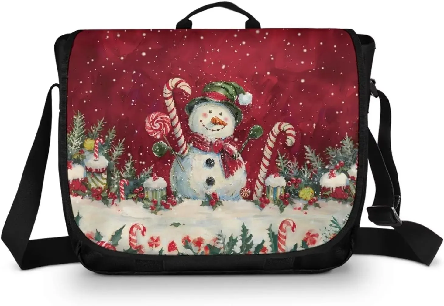 Crossbody Bags for Women Men Large Over the Shoulder Purses and Flap Cross Body Handbags with Side Pocket
