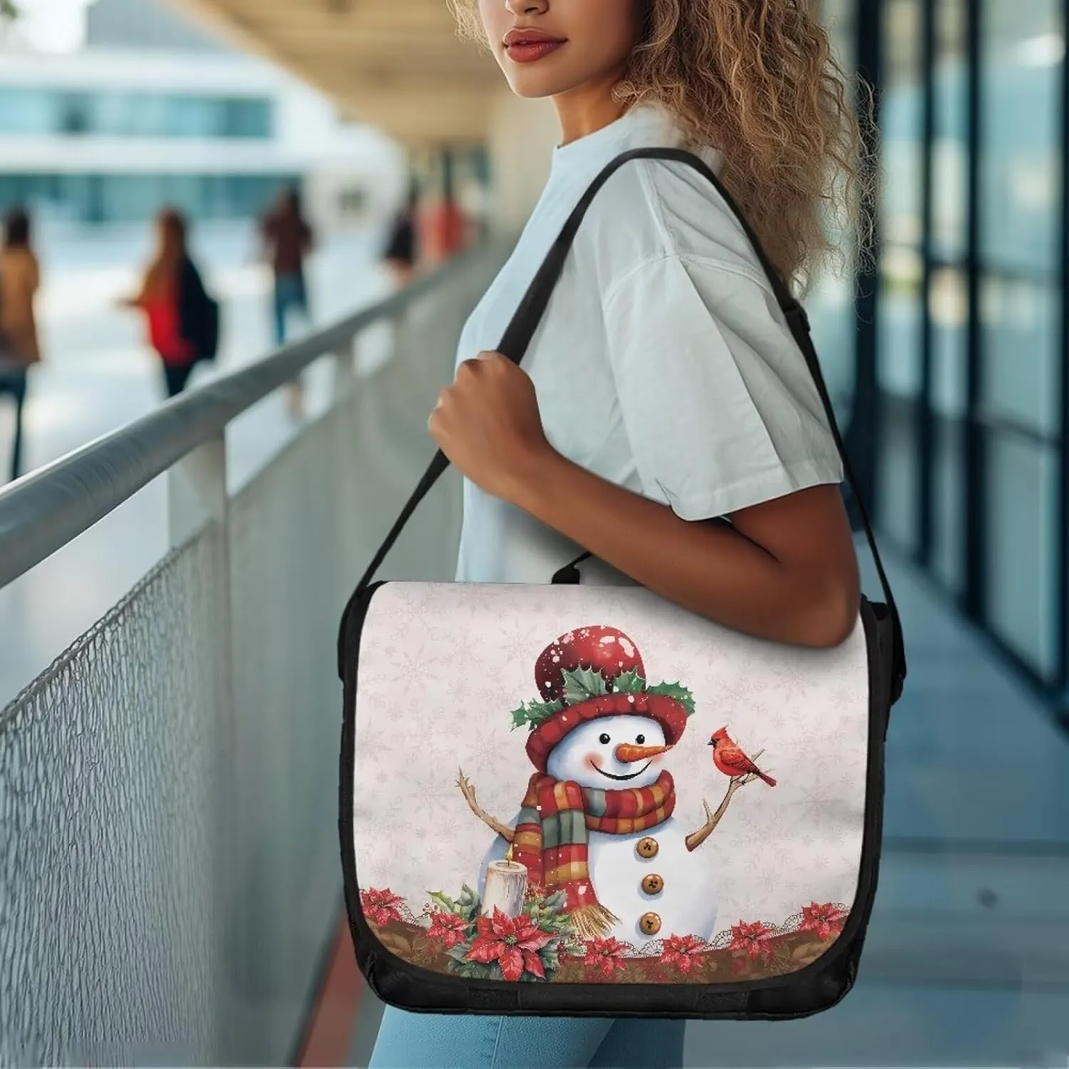 Crossbody Bags for Women Men Large Over the Shoulder Purses and Flap Cross Body Handbags with Side Pocket