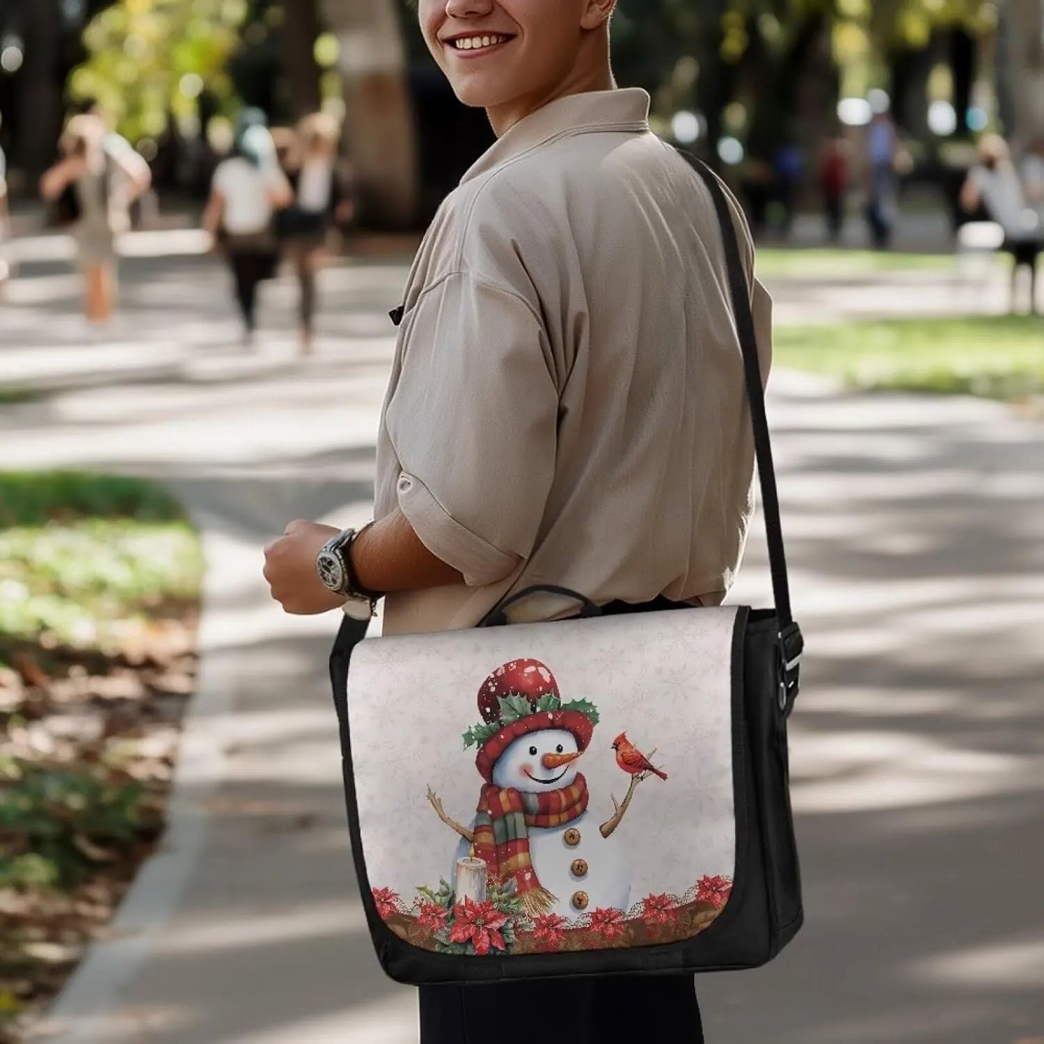 Crossbody Bags for Women Men Large Over the Shoulder Purses and Flap Cross Body Handbags with Side Pocket