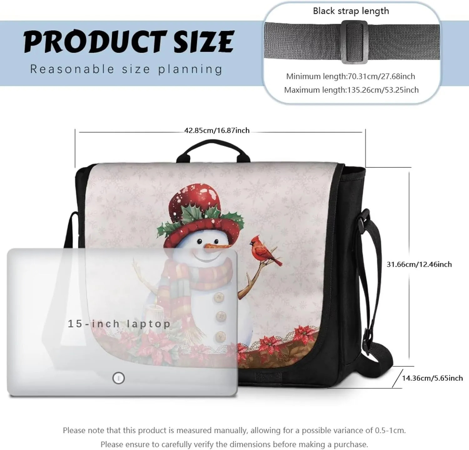 Crossbody Bags for Women Men Large Over the Shoulder Purses and Flap Cross Body Handbags with Side Pocket