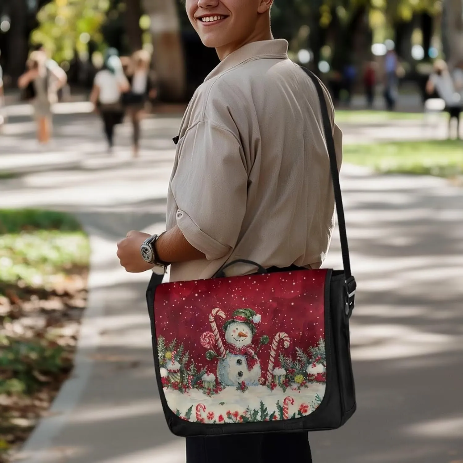 Crossbody Bags for Women Men Large Over the Shoulder Purses and Flap Cross Body Handbags with Side Pocket