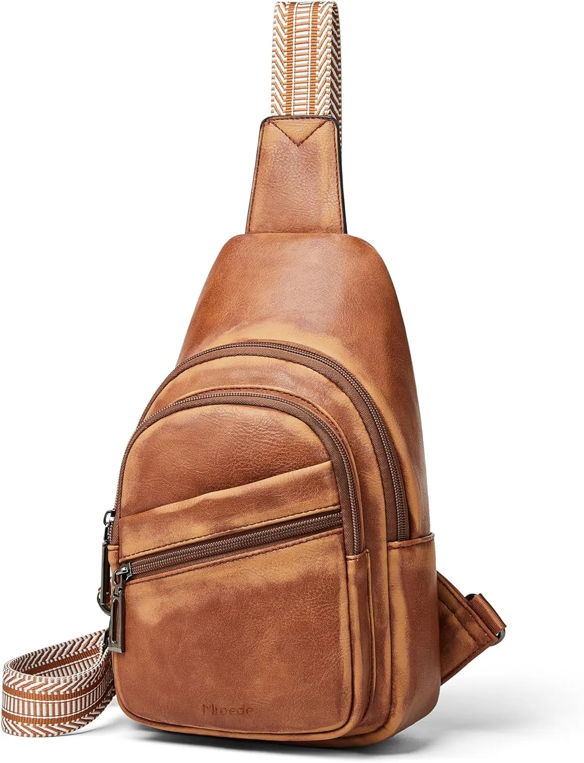 Crossbody Bags for Women Men Sling Bag 5 Pockets Fanny Pack Sling Backpack Chest Daypack Travel Purse Anti Theft