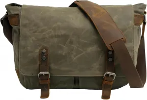 Crossbody Bags For Women Thick Wax Canvas Men Shoulder Bag Messenger Bag Crossbody Bag Vintage Male Leisure Sling Bag Casual