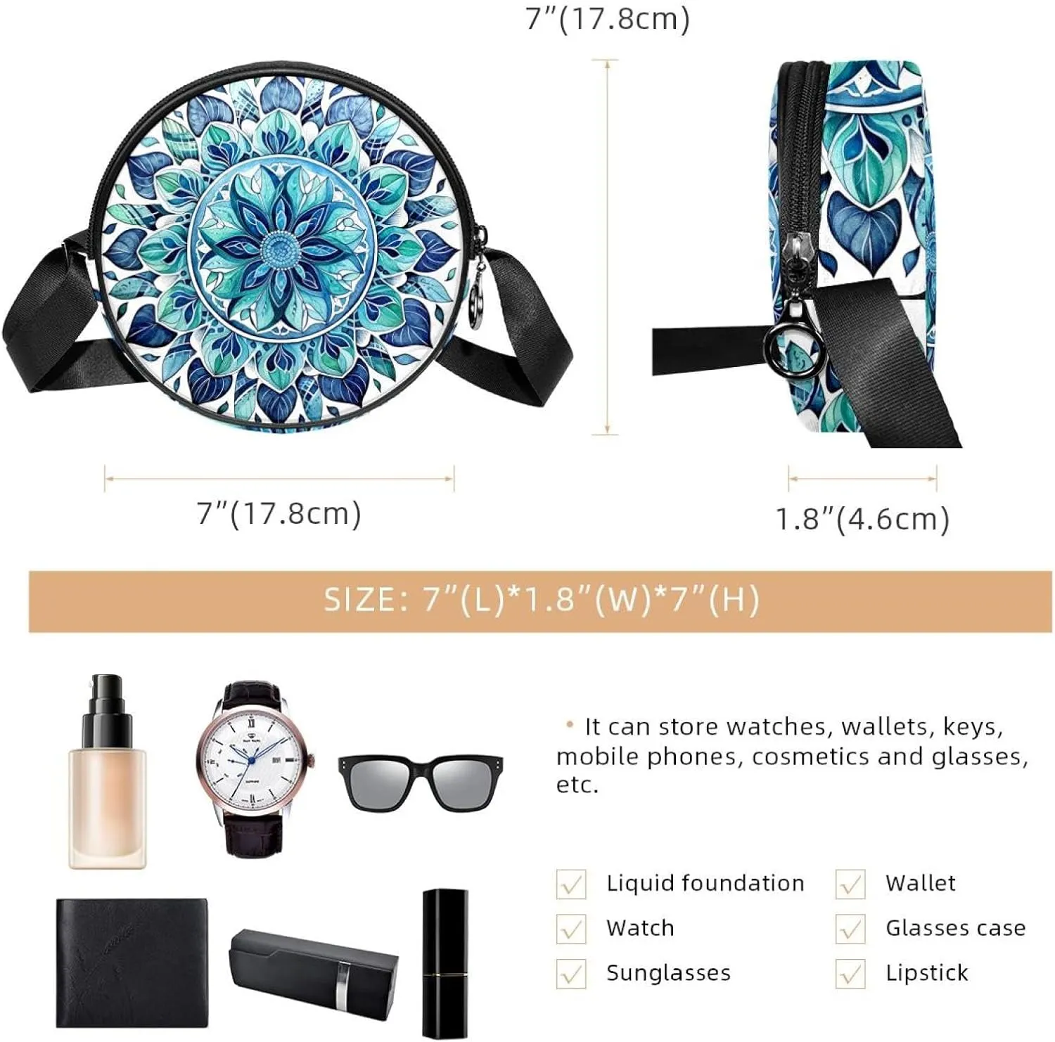 Crossbody Bags for Women,Crossbody Bag Men,Small Sling Bag,Crossbody Purse
