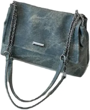 Crossbody Bags with Chains for Women Large Pu Leather Shoulder Purses and Flap Crossbody Handbags