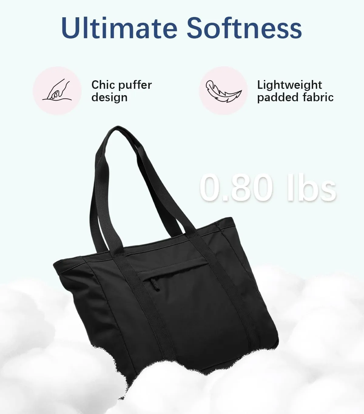 Crossbody Tote Bag for Women Medium Size Travel Tote Bags for Work with Zipper Shoulder Bag with Compartments