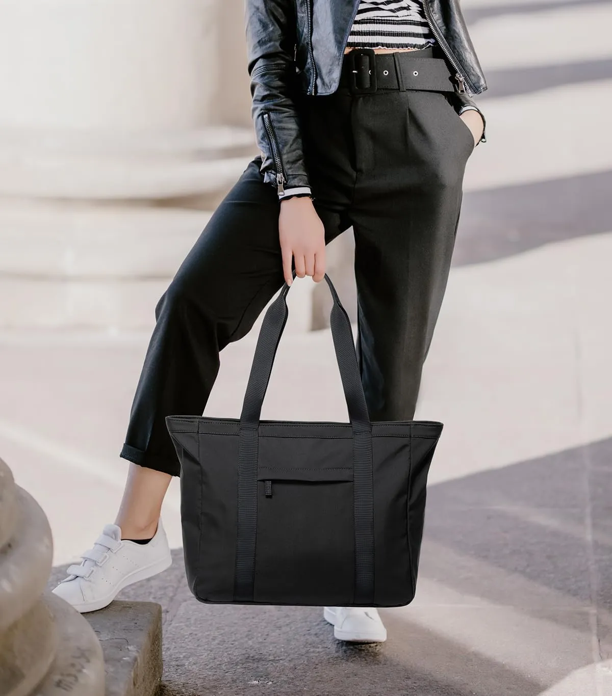 Crossbody Tote Bag for Women Medium Size Travel Tote Bags for Work with Zipper Shoulder Bag with Compartments