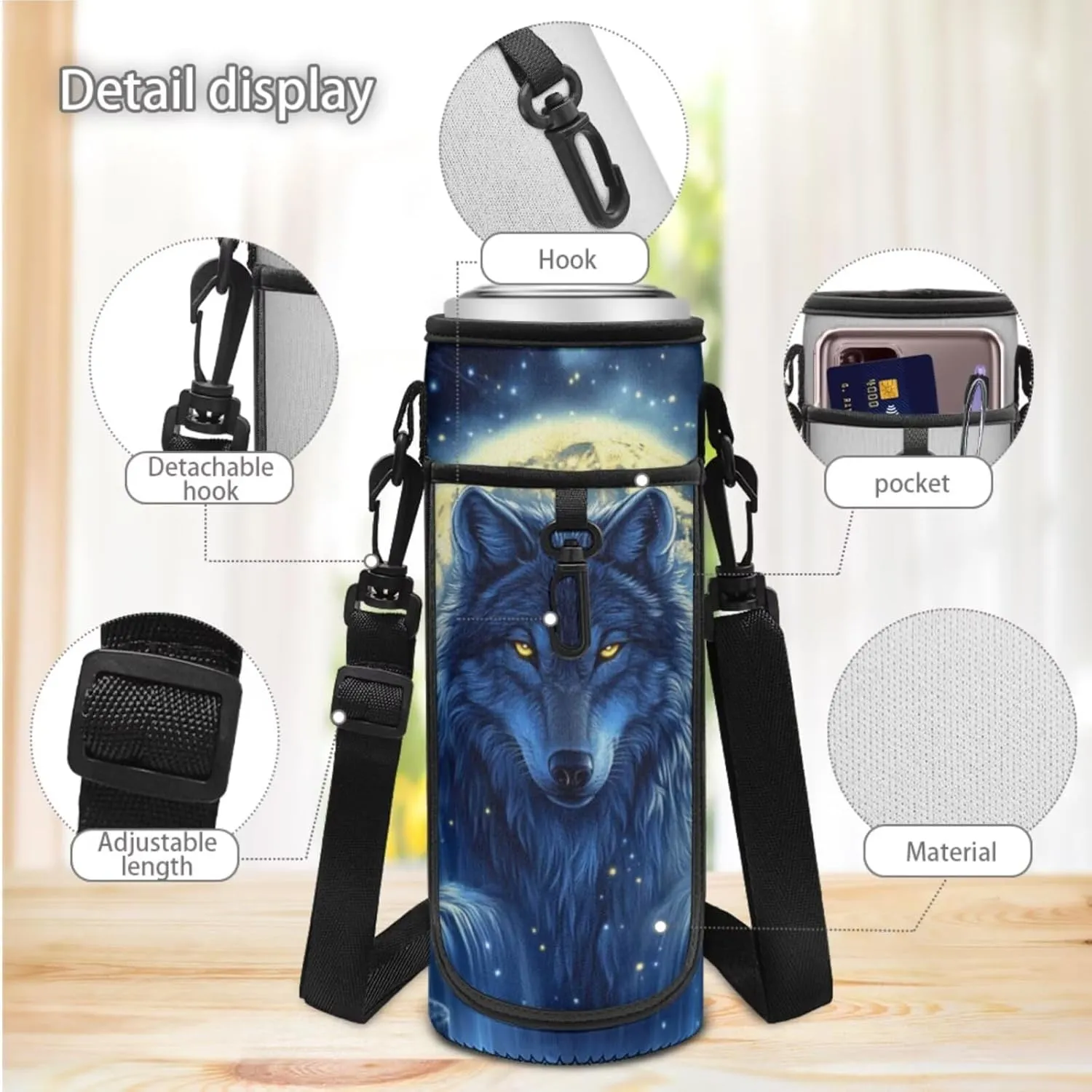 Custom Wolf School Bags for Boys 10-12 4-6 Customized Boys Backpacks with Lunch Box Personalized Kids Back Pack Travel Knapsack Daypack