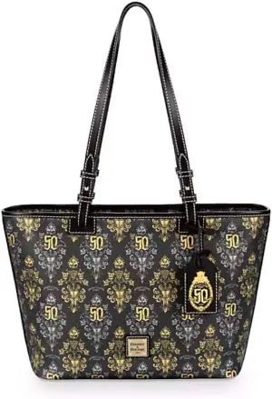 Disney Dooney and Bourke Haunted Mansion 50th Anniversary Tote