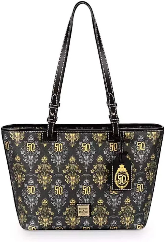 Disney Dooney and Bourke Haunted Mansion 50th Anniversary Tote