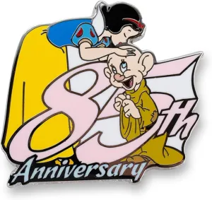 Disney Snow White and the Seven Dwarfs 85th Anniversary Limited Edition Enamel Pin | Exclusive | Metal Brooch Badge Accessories For Wearing On Backpacks, Clothes, Hats