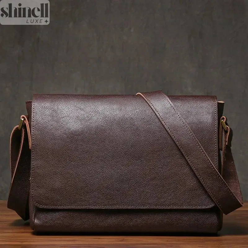 Distinguished Leather Crossbody Bag