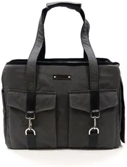 Dogo Buckle Tote - Charcoal