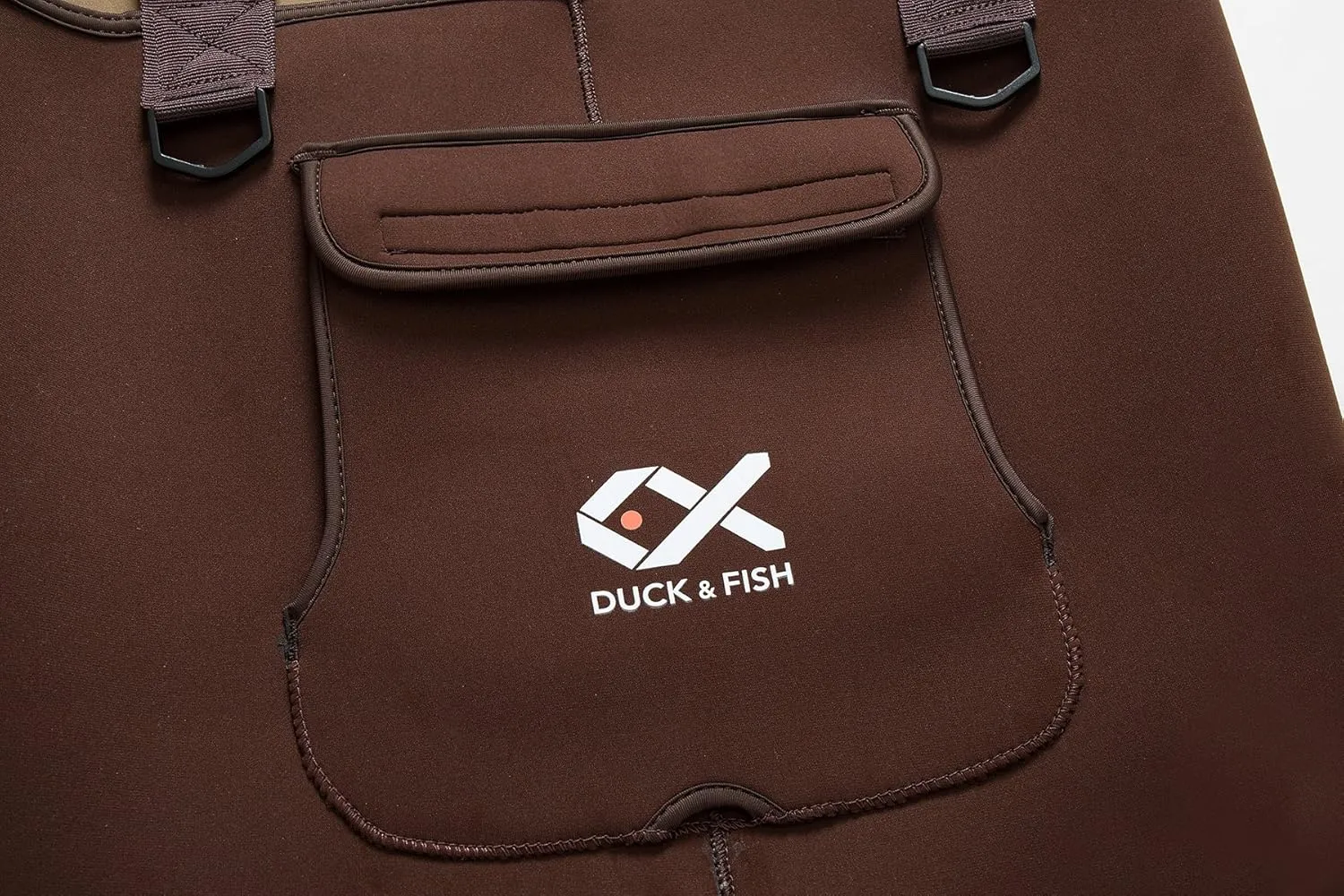 Duck and Fish Brown Neoprene 200G Thinsulate Hunting Fishing Bootfoot Chest Wader