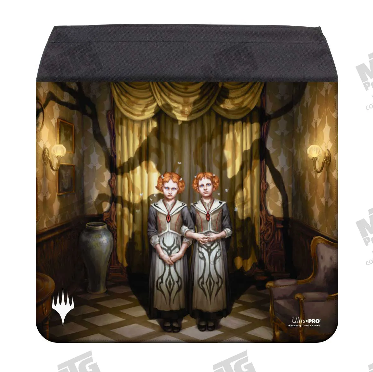 Duskmourn Unsettling Twins Bag Flap for Magic: The Gathering