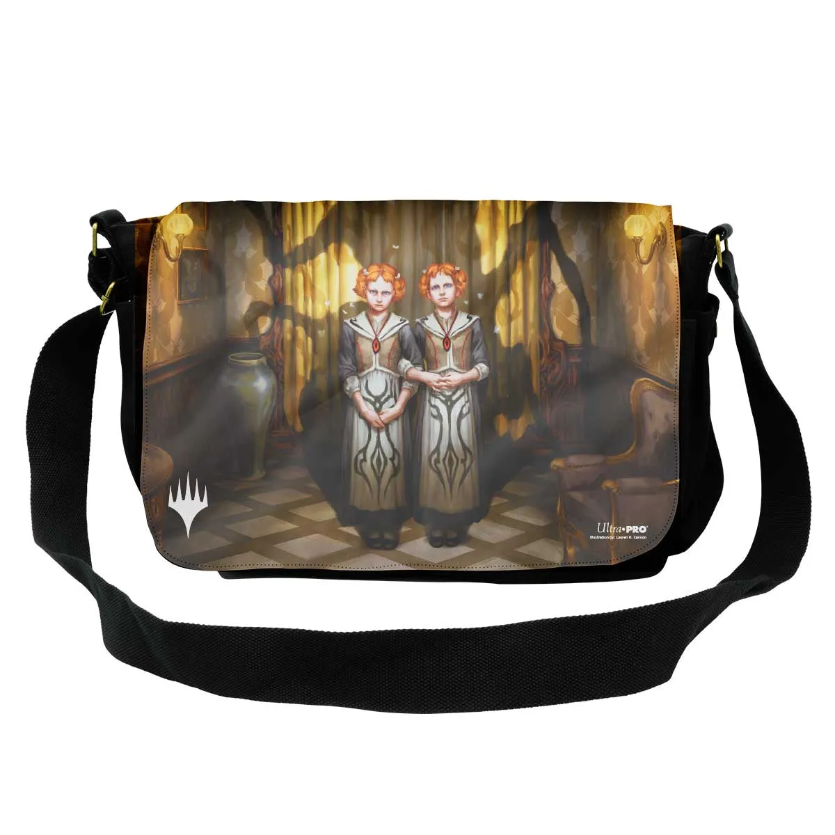 Duskmourn Unsettling Twins Bag Flap for Magic: The Gathering
