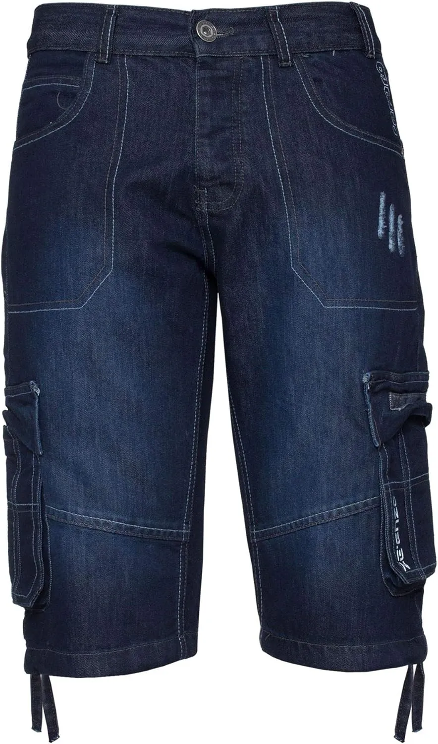 Enzo Jeans Men's Classic Relaxed Fit Cargo Short