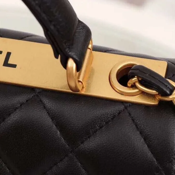 ESMEE 5G-enabled - Bag Handle Black Top With Instant help Flap