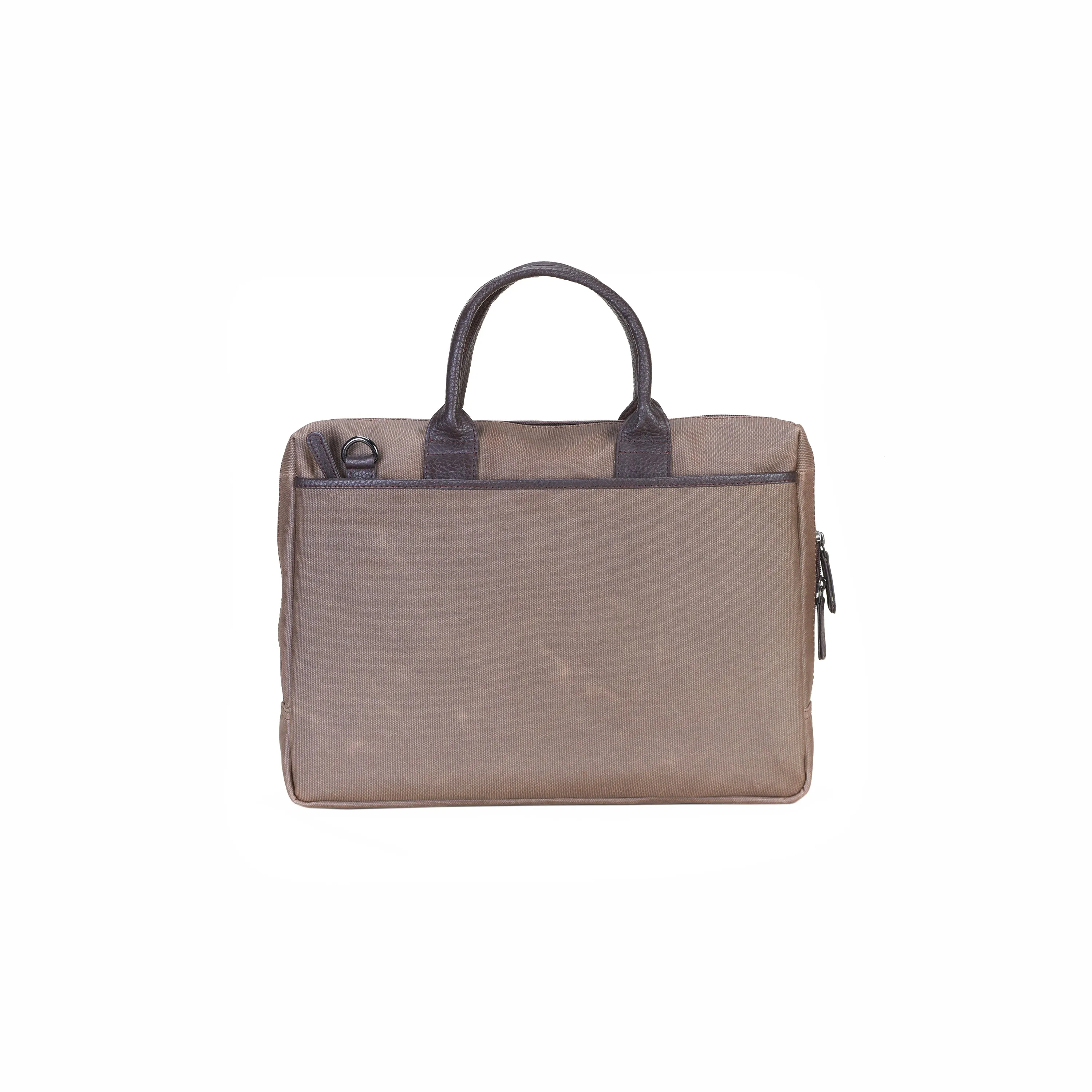 Esquire Laptop Coated Canvas Leather Messenger Bag