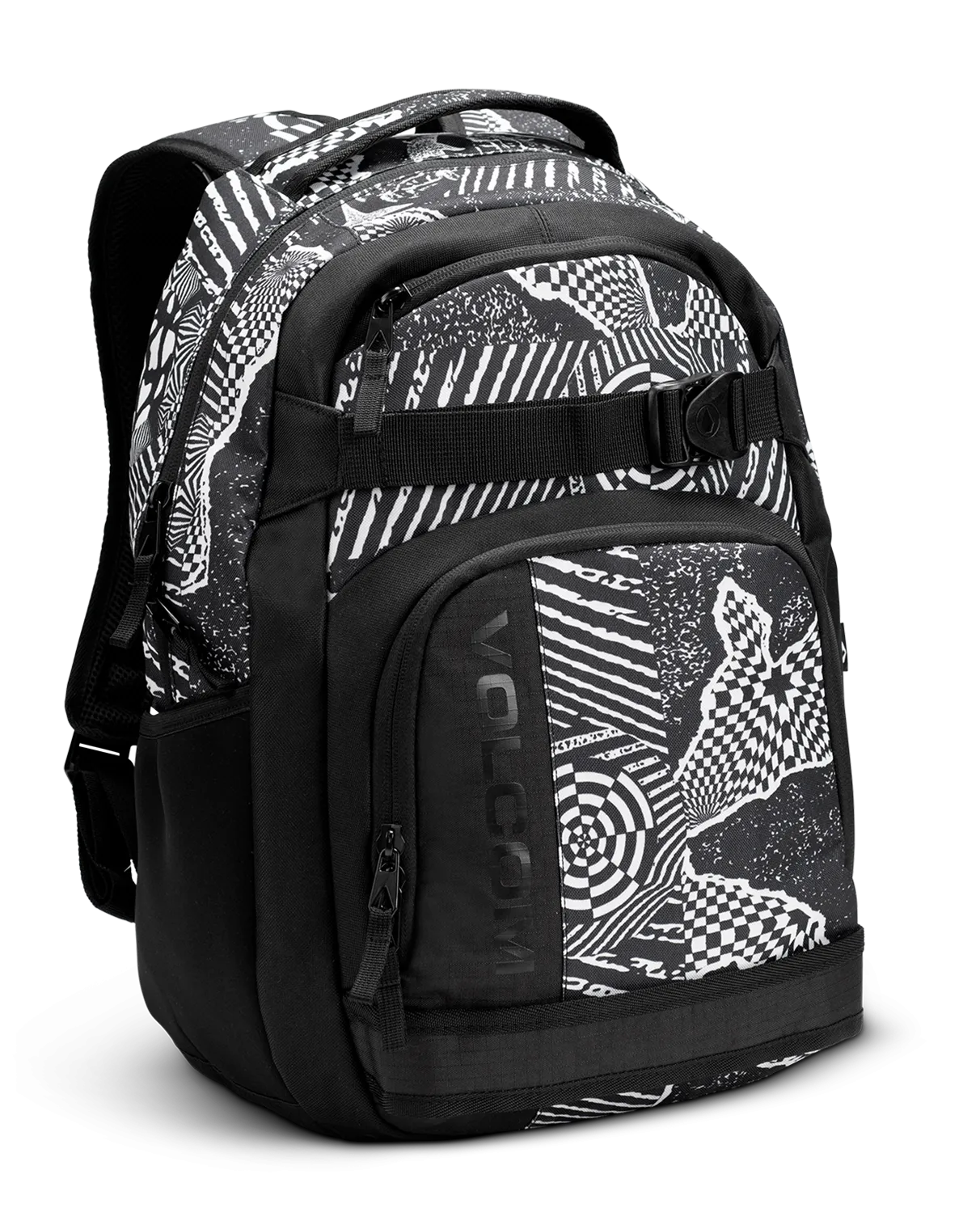 Everstone Skate Backpack in Black & White