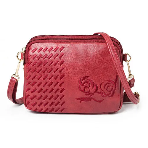 Expedited delivery Crossbody Large variety Bag New Three Compartments