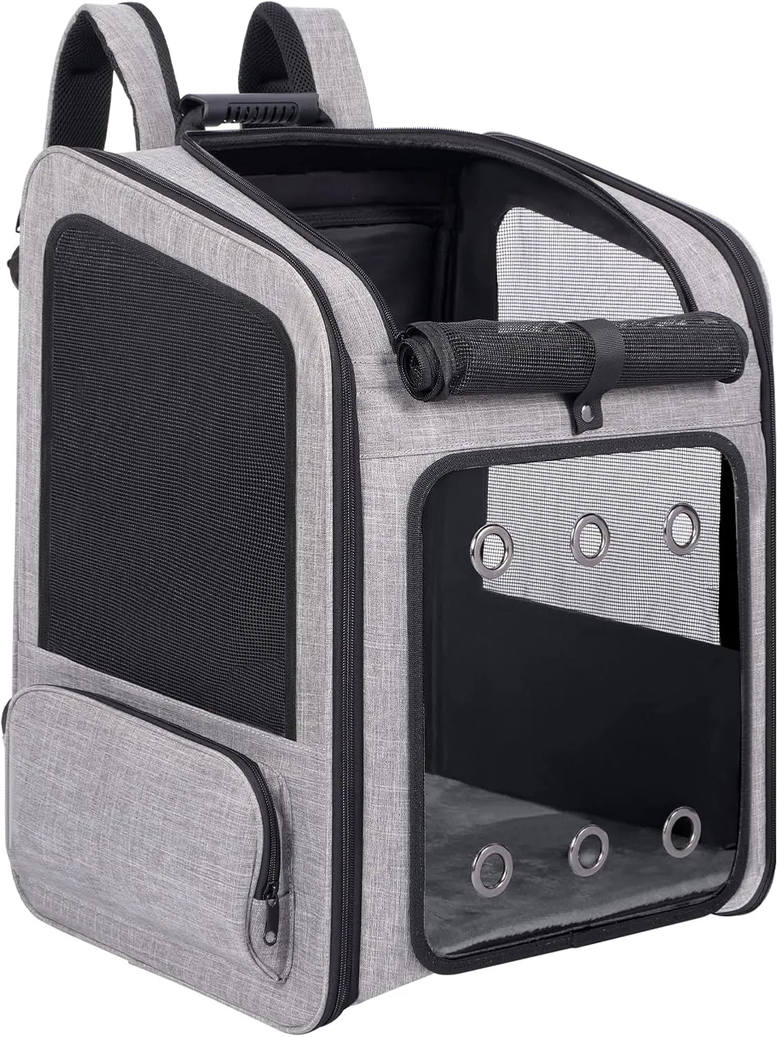 Extra Large Pet Carrier Backpack Cats Under 30 Lbs, for Dogs Puppies Rabbits Other Animals Under 25 Lbs, Ventilated Design, Great for Travel/Hiking/Outdoor Use