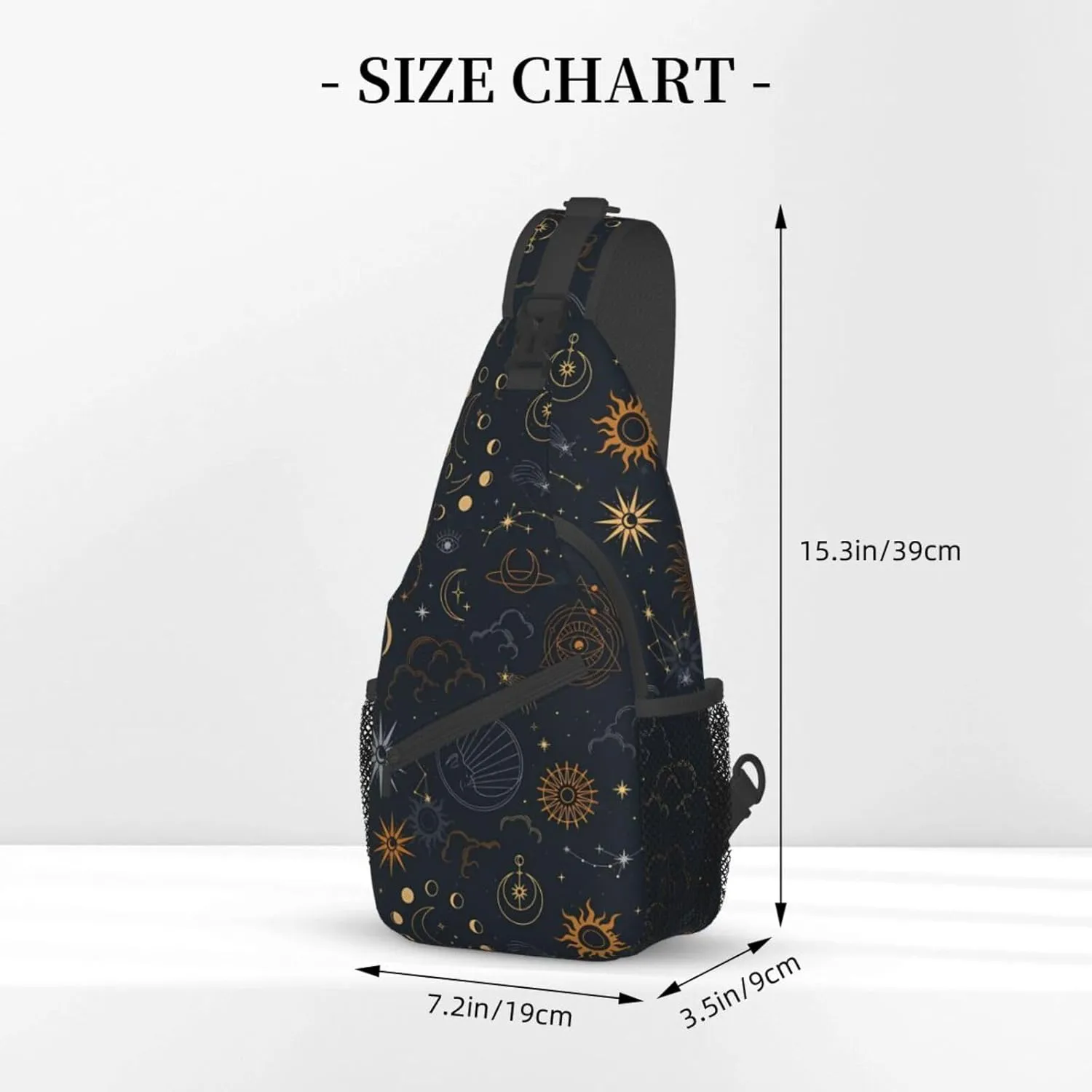 Fashion Chest Sling Bag For Women Men Adjustable Strap Crossbody Shoulder Backpack Hiking Travel Fashion Unisex Daypack
