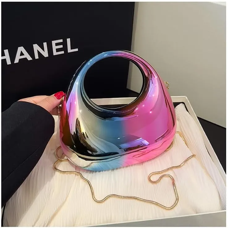 Fashion Handbag Purse for Women, Top Handle Bag Fashion Grunge Crossbody Bag Y2K Trendy Shoulder Handbags Women (colour)