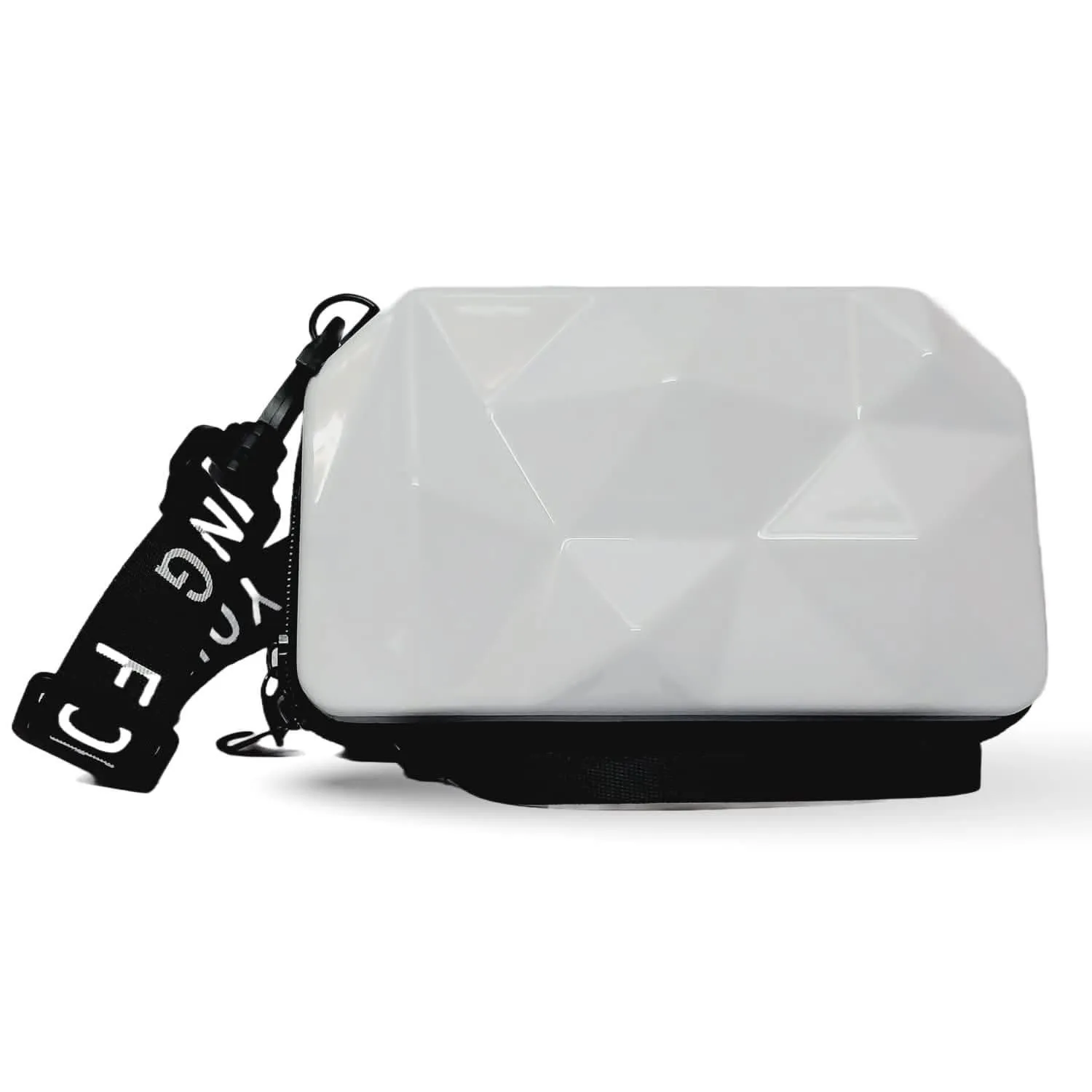 Fashion Street FS 3D Silver Sling Box Bag