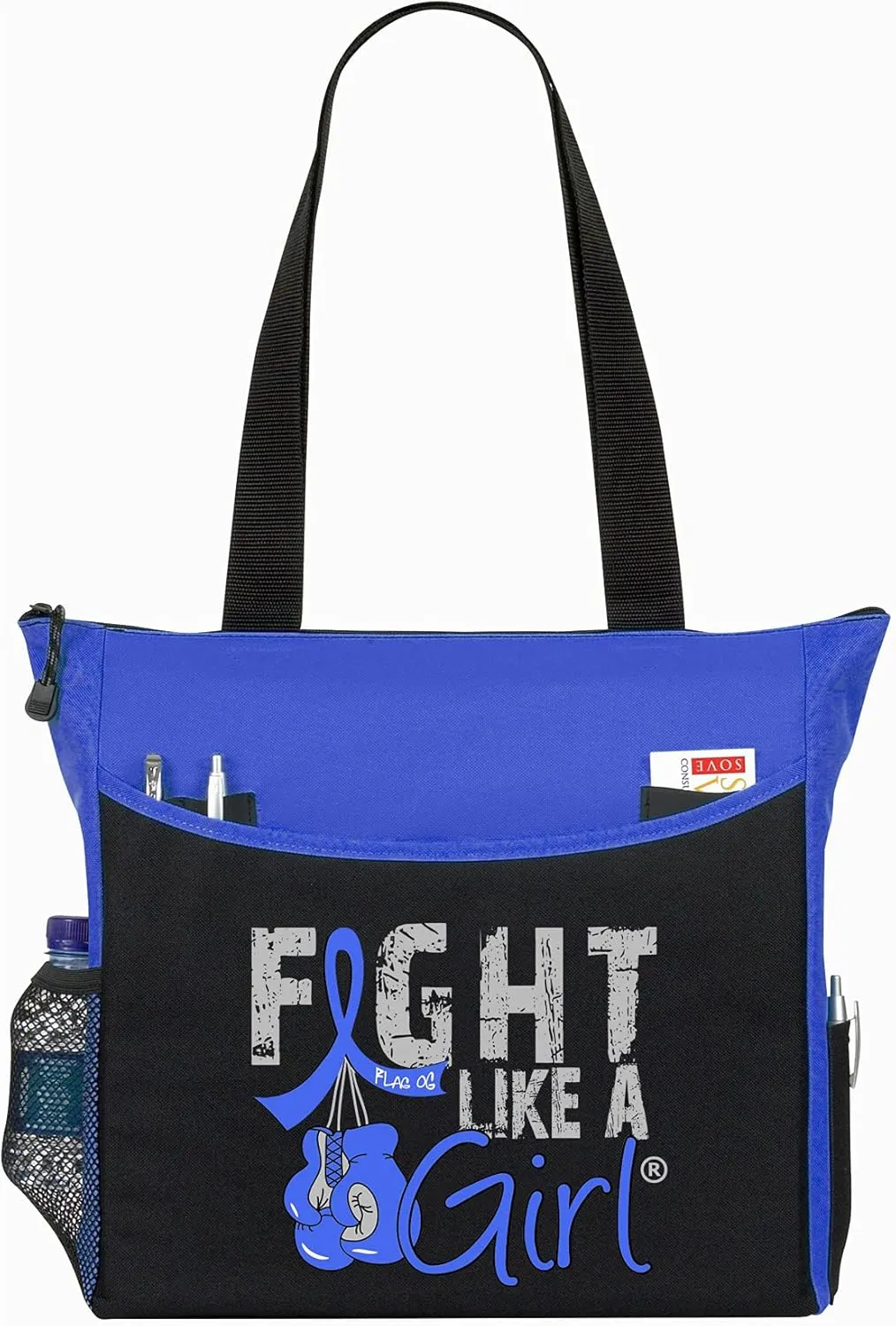 Fight Like a Girl Knockout Dakota 5-Pocket Tote Bag