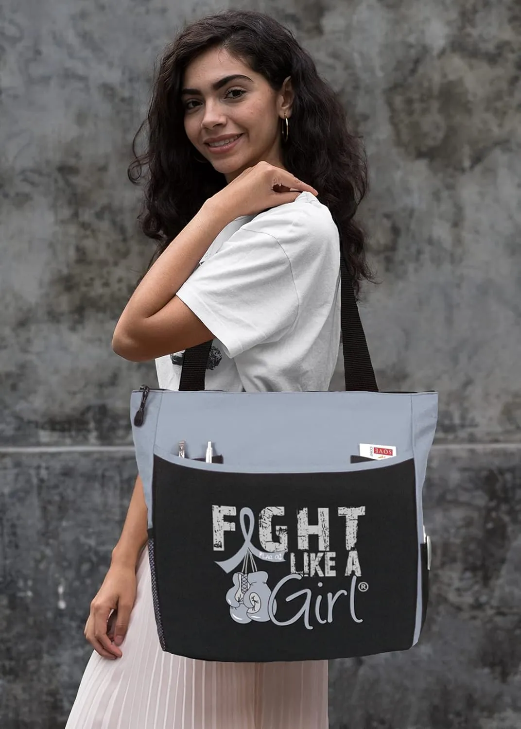 Fight Like a Girl Knockout Dakota 5-Pocket Tote Bag