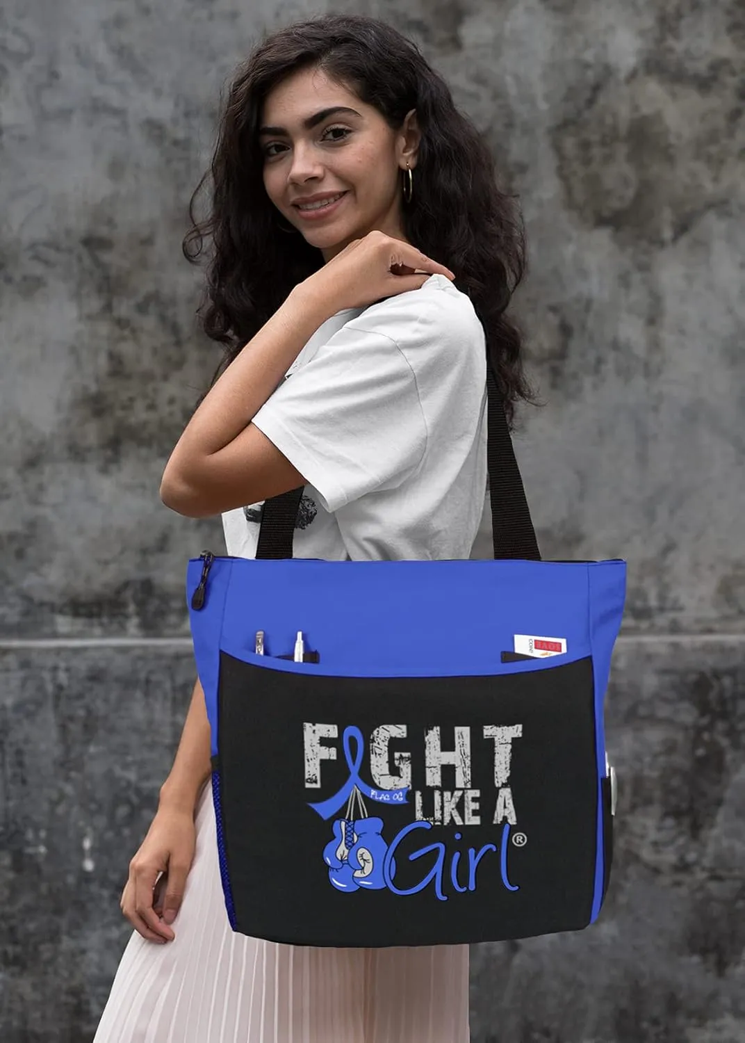 Fight Like a Girl Knockout Dakota 5-Pocket Tote Bag