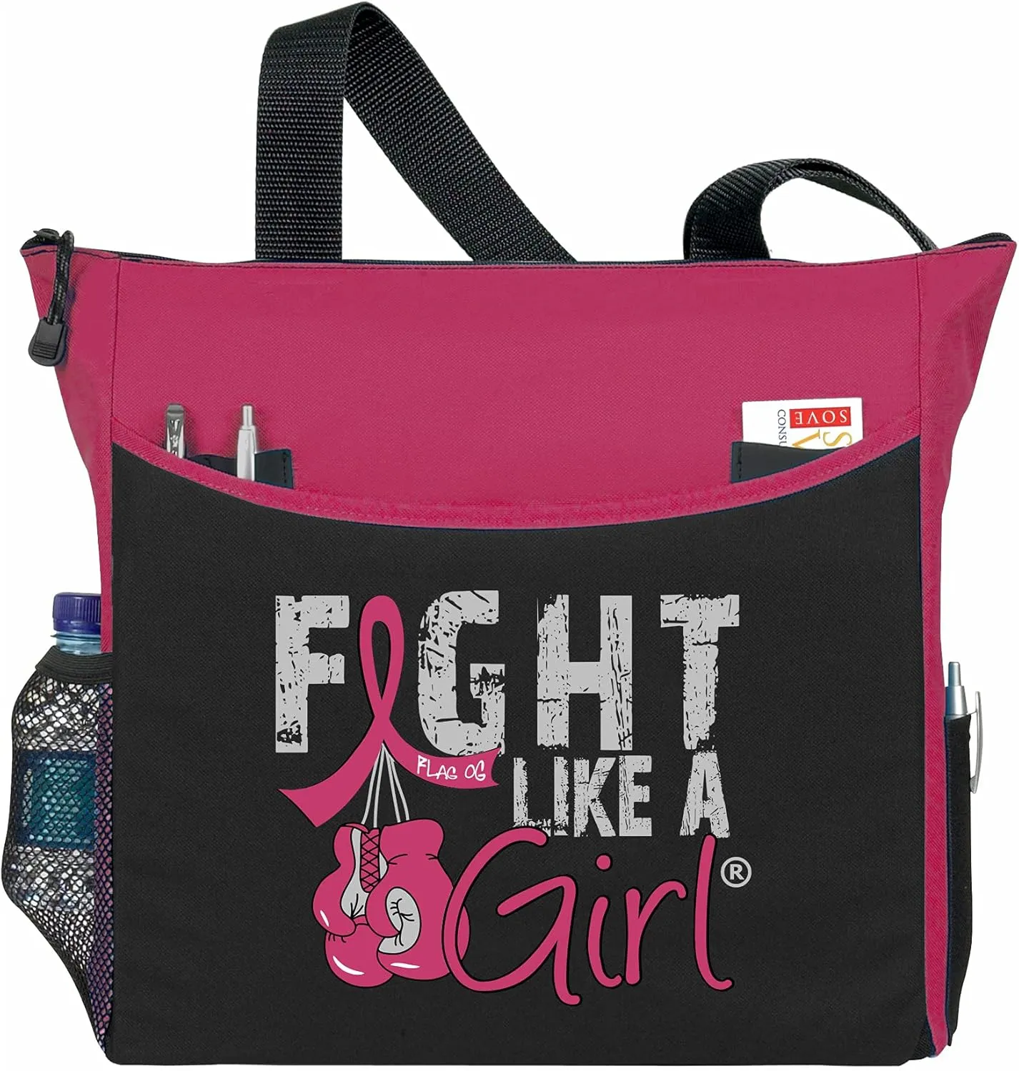 Fight Like a Girl Knockout Dakota 5-Pocket Tote Bag