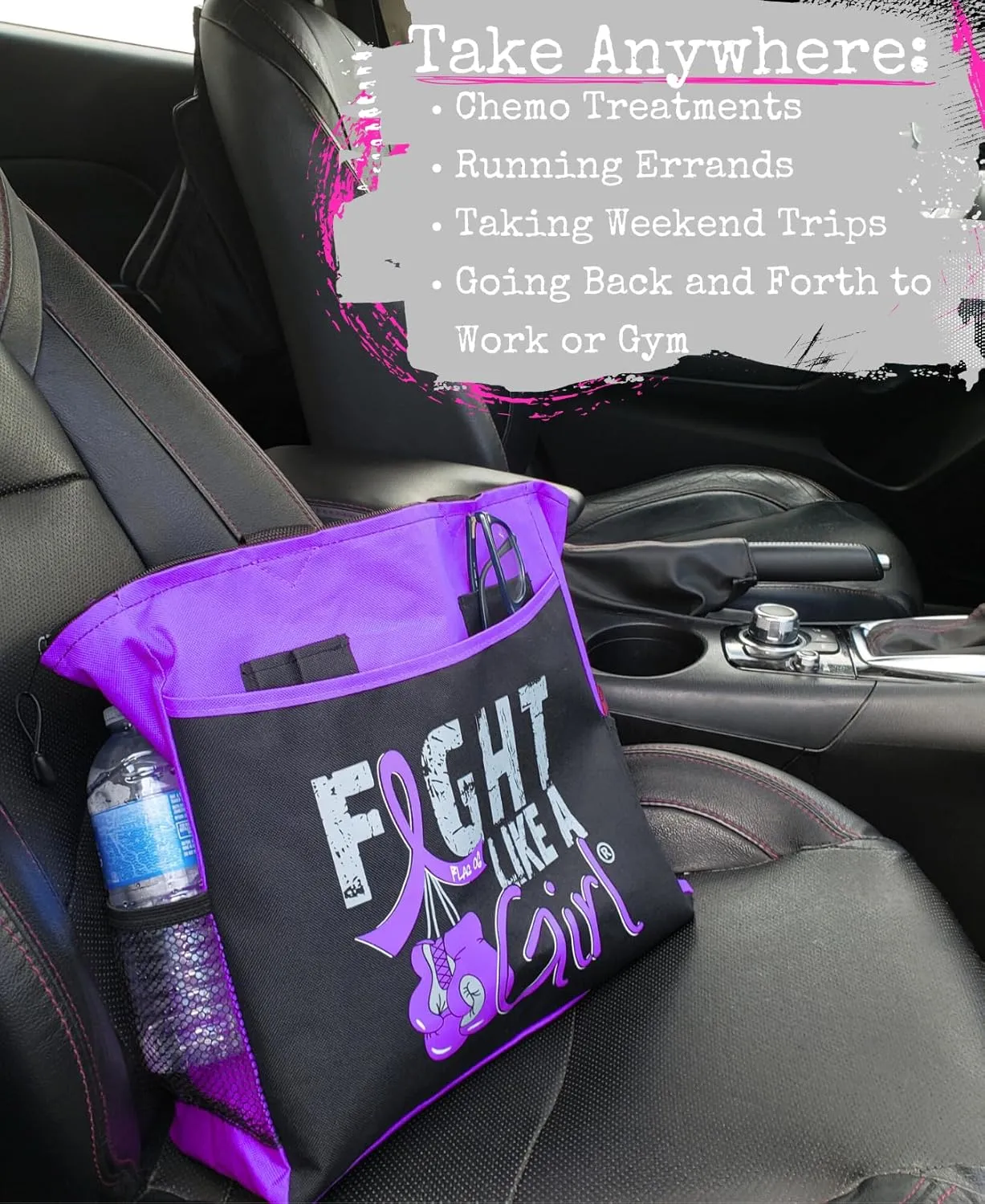 Fight Like a Girl Knockout Dakota 5-Pocket Tote Bag