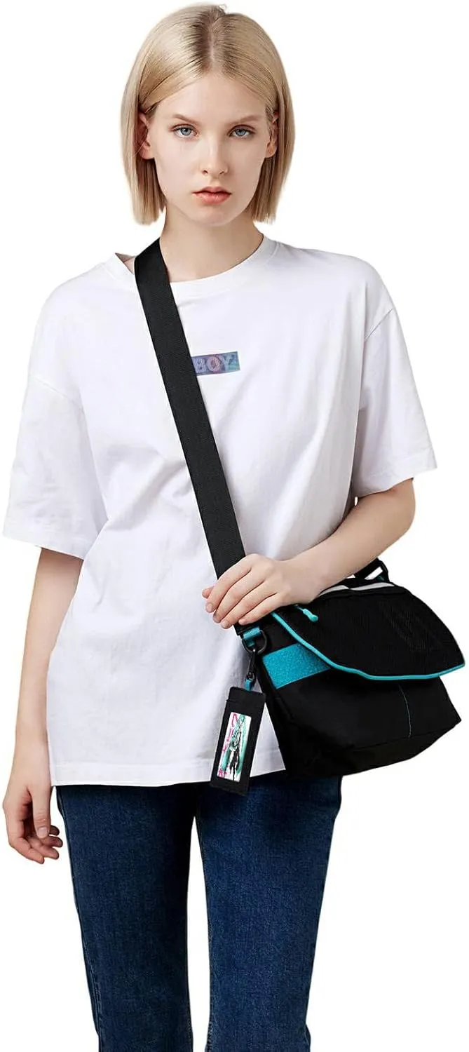 FIREFIRST Crossbody Shoulder Messenger Bag for Hatsune Miku & Kagamine Rin/Len for Men Women