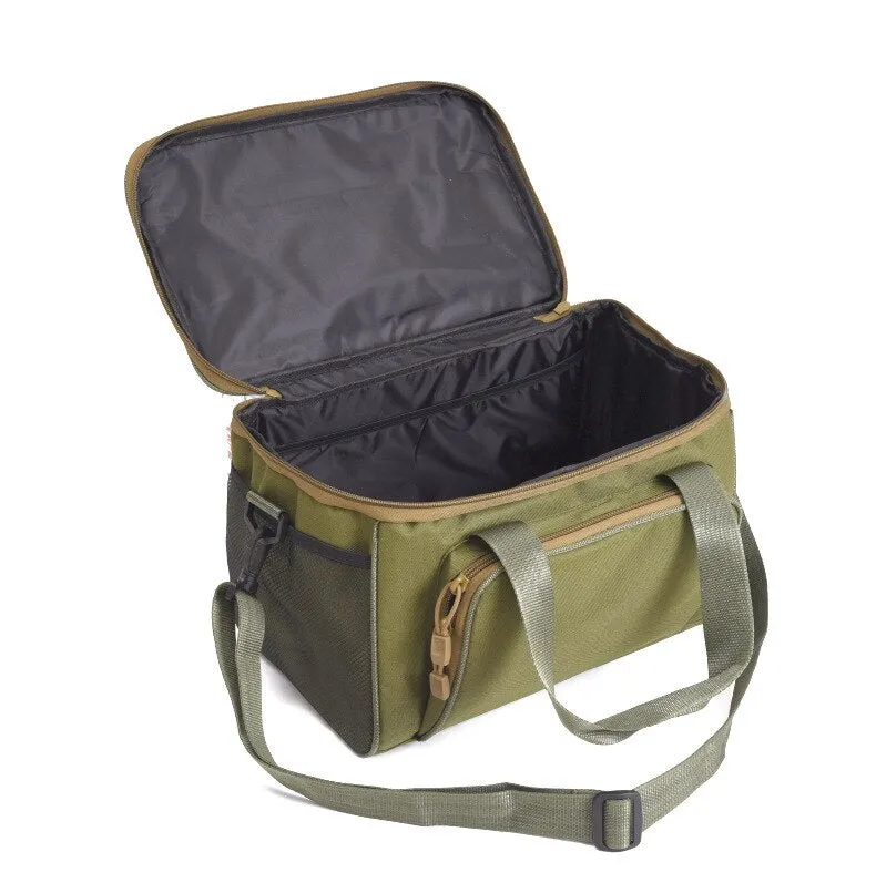 FIshing Gear Packages Outdoor Bag Army Green Multi-Purpose bags LURE Quadrate haversack Inclined shoulder bag Portable toolkit
