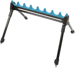 Fishing Rod Holder Stand, Display Rack,Practical Fishing Accessories 2 Section Telescopic Rod Bracket Pole Holder