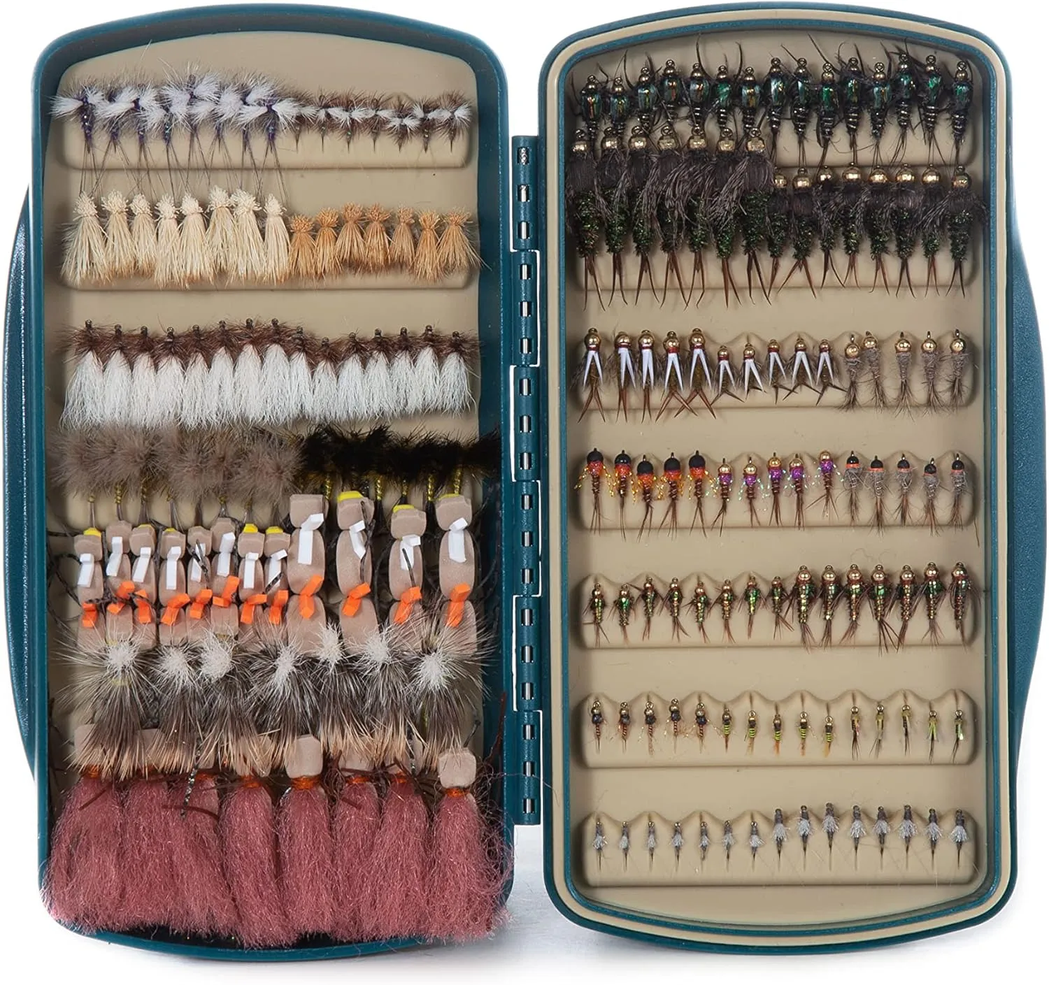 fishpond Tacky Pescador Fly Box | Medium – Baja Blue | Waterproof Fly Fishing Fly Box | Tacky Fly Boxes for Fly Fishing